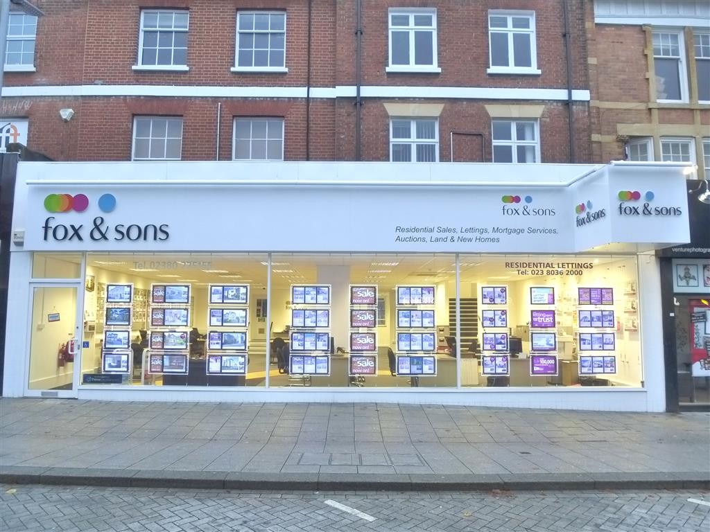 High Street Southampton estate agents fox and sons.