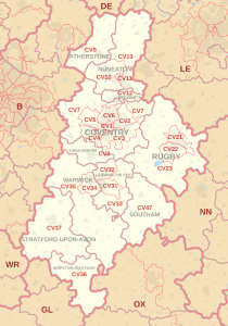 coventry map of property hot spots