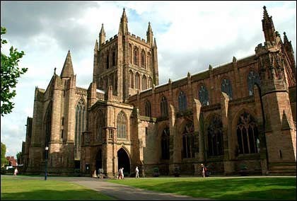 hereford cathedral building