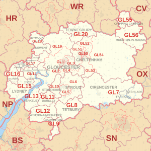 Gloucester map of areas we buy quickly