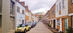 Gloucester street of terrace houses