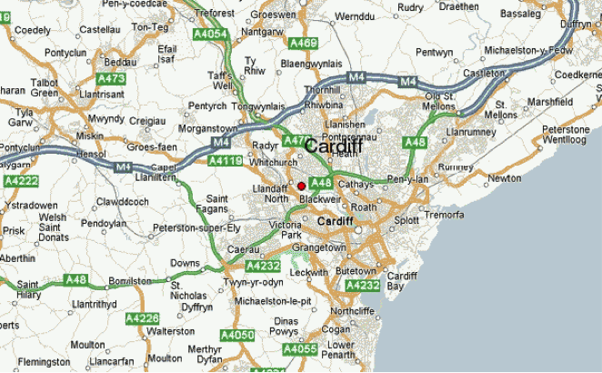 Cardiff map of areas we buy houses fast