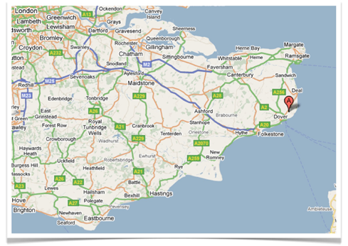 kent map of areas we buy quickly