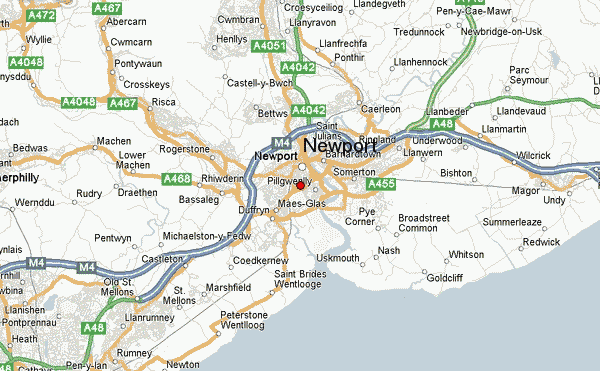 Newport Map Of Areas We Buy Houses 